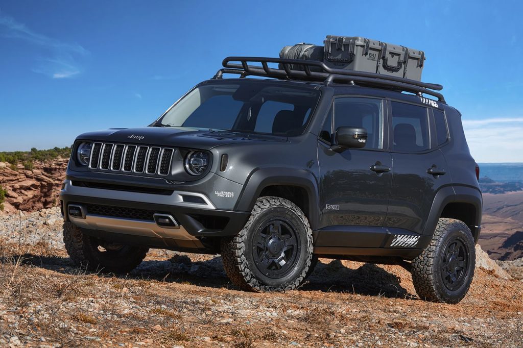 Jeep Renegade concept car Moab