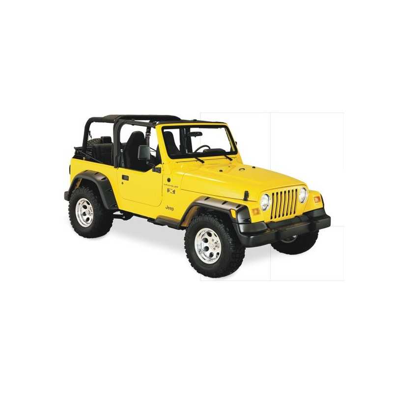 kit elargisseur BUSHWACKER cut out flare TJ