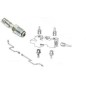 Conduite frein centre Jeep Wrangler YJ 87-95