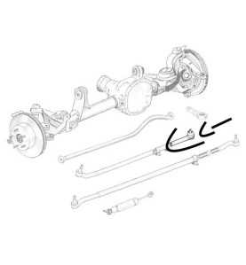 Rotule de direction sortie boitier Jeep Wrangler JK - Kulture Jeep