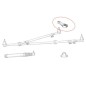 Bras pitman (bielle pendante) avec direction assistée - Jeep Wrangler YJ 87-95