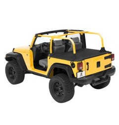 Bâche Duster noir 2p JEEP Wrangler JK 07-18