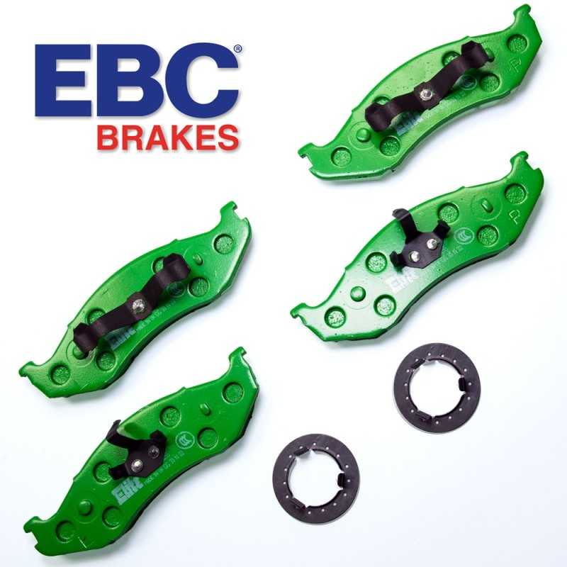 Plaquettes frein avant Greenstuff Jeep Wrangler TJ 96-06 Plaquettes frein avant Greenstuff Jeep Wrangler TJ 96-06