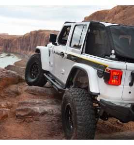 Marchepieds Smittybilt SRC Jeep Wrangler JL 18 et + - Kulture Jeep