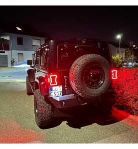 Feux arrière led Jeep Wrangler JK 07-18 - Kulture Jeep
