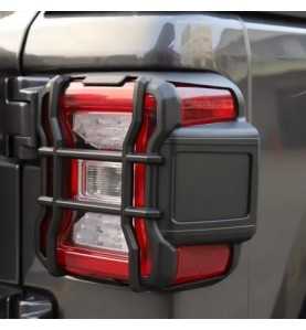 Grille protection feux arrière noir mat Jeep Wrangler JL/4xe /Gladiator 11226.12