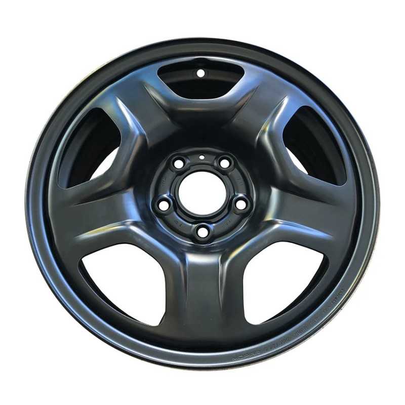 Jante tôle noir origine Jeep Renegade Cherokee 16" Jante tôle noir origine Jeep Renegade Cherokee 16"