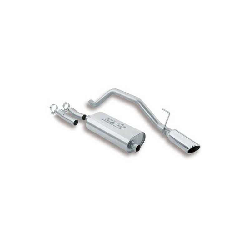 Silencieux & tube de sortie INOX BORLA Jeep Grand cherokee WJ 99-04