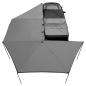 Auvent Store "Nomadic" 270° Gris Foncé pour Jeep