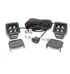 Feu LED additionnel rough country Jeep RC70903BLKDRL