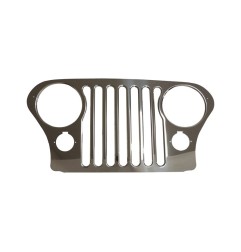 Enjoliveur de calandre (grille) INOX Jeep CJ CJ5 CJ7