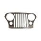 Enjoliveur de calandre (grille) INOX Jeep CJ CJ5 CJ7