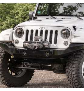 Optique Phare LED 7" Noir Jeep Wrangler JK TJ 96-18 - Kulture Jeep