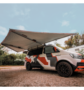 Auvent universel Rockalu 360 degrés côté gauche et droit ROCK360