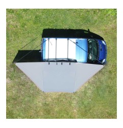 Auvent universel Rockalu 360 degrés côté gauche et droit