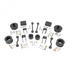 Kit cale suspension Rough Country Lift 2,5" compatible avec Jeep Wrangler JL / Jeep Wrangler Hybride 4xe. RCK67700