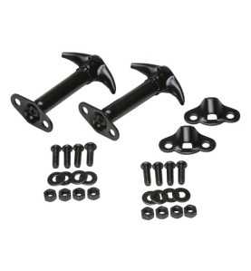 11210.01 Attache capot noire (2) JEEP MB M38 M38A1 CJ CJ5 CJ7 & Wrangler YJ SH7601