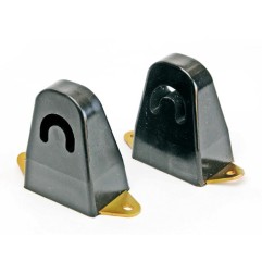 Butée de pont en polyuréthane (rallongée) avant Jeep Wrangler YJ 87-95 52040426 KJ09120BK