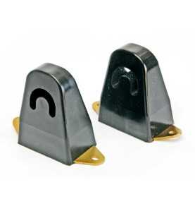 Butée de pont en polyuréthane (rallongée) avant Jeep Wrangler YJ 87-95 52040426 KJ09120BK