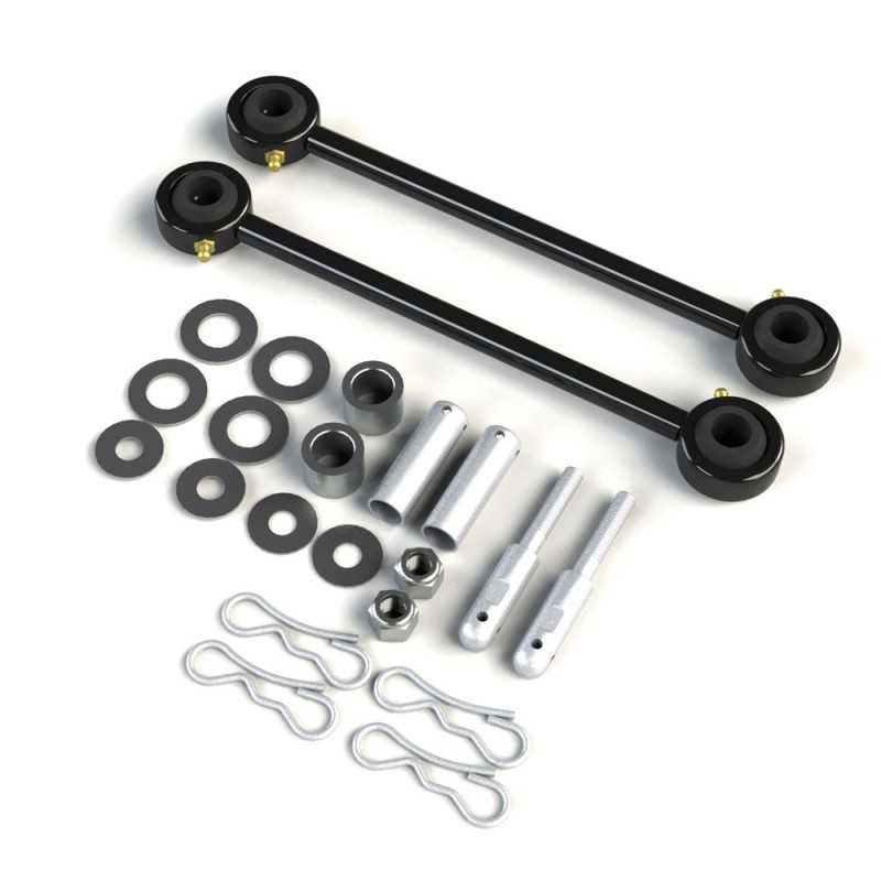 Biellettes de barre stabilisatrice déconnectables Teraflex 0 à 2,5" – Jeep Wrangler YJ (1987–1995)