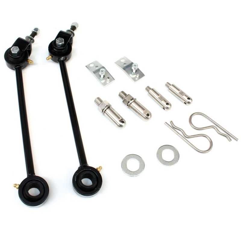 Biellettes barre stab avant déconnectables Teraflex Jeep Wrangler TJ 96–06 3-6"