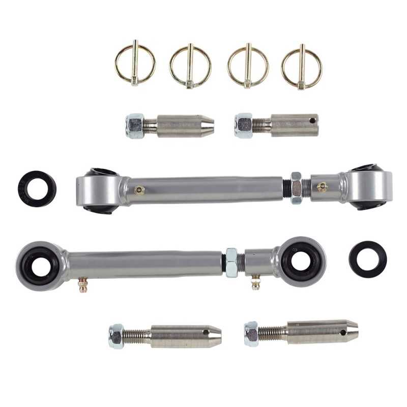 Biellettes de barre stabilisatrice avant 2,5 à 6" déconnectables Jeep Wrangler JL Gladiator JT Biellettes de barre stabilisatrice avant 2,5 à 6" déconnectables Jeep Wrangler JL Gladiator JT