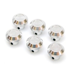 5459189AL-K Kit de 6 boutons en aluminium tableau de bord Jeep CJ 76-86