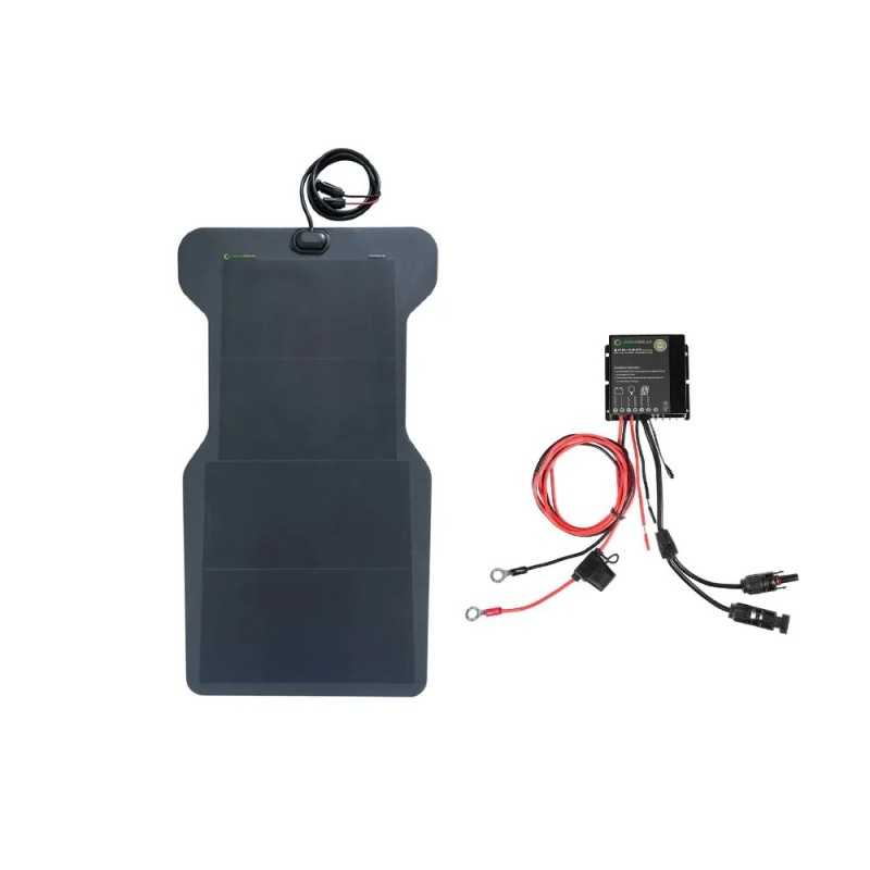 Panneau solaire flexible de capot 55W Jeep Wrangler JL Eu