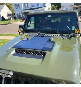 Panneau solaire flexible de capot 55W Jeep Wrangler JL Eu LS-60FX2-JT-KT