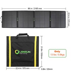 Panneau solaire pliable ultraléger 200W kulture jeep