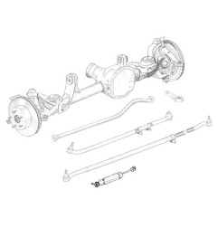 Amortisseur de direction Bilstein Jeep Wrangler JK 07-18