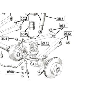 Butée de pont avant arrière Jeep Grand Cherokee ZJ ZG 1993-1998 – KULTURE JEEP