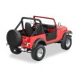 Demi-Portes Black Crush BESTOP Jeep Wrangler CJ 76-80