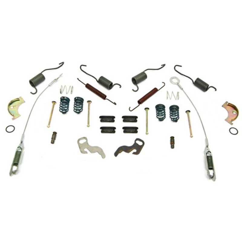 Kit ressort frein arrière Jeep Wrangler YJ TJ & Cherokee XJ 90-06