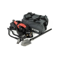 Kit de de treuillage 23K avec manilles souples, poulie, pelle pliante dégonfleur d'air avec manomètre et sac de transport-KIT23K