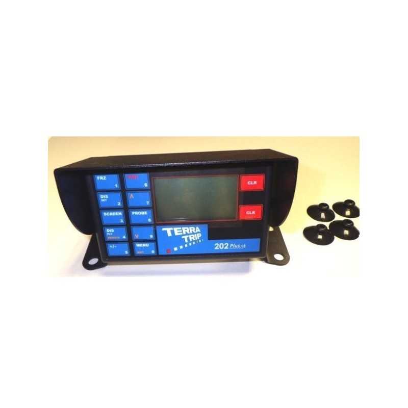 Support aluminium noir à ventouses pour Terratrip 202+ Geotrip