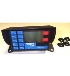 Support aluminium noir à ventouses pour Terratrip 202+ Geotrip-TERRAGPSSUP