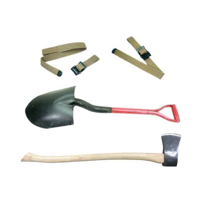 Kit hache & pelle de bord + sangles