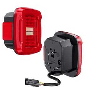 Feux arrière LED rouges Jeep Wrangler TJ 1997-2006 - Kulture Jeep