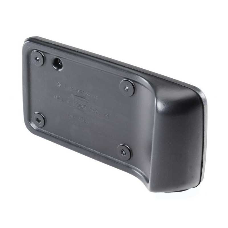 Support plaque immatriculation latérale arrière Jeep Wrangler TJ 97-06