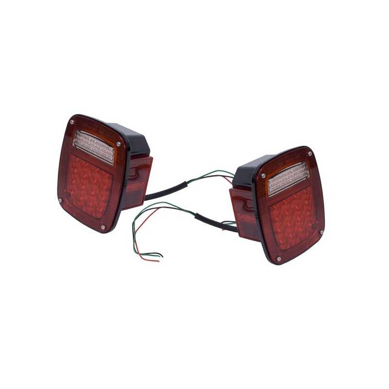 Feu arrière US led Jeep M38A1 CJ CJ5 CJ7 & Wrangler YJ TJ (2)