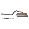 silencieux & tube échappement 2.1td - 2.5l - 4.0l 1987-01 52018335