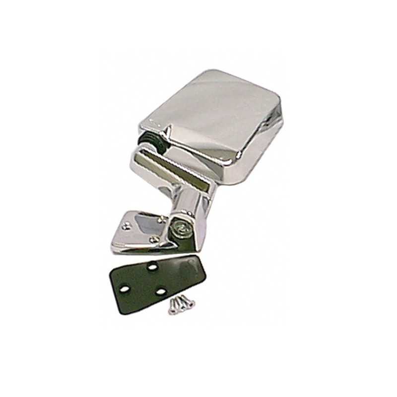Rétroviseur extérieur gauche chrome Jeep Wrangler YJ & TJ 87-02