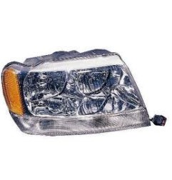 optique de phare avant gauche Jeep Grand Cherokee WJ WG 1999-04