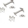 attache capot INOX Jeep Willys MB M38 M38A1 Hotchkiss M201 CJ CJ5 CJ7 & Wrangler YJ