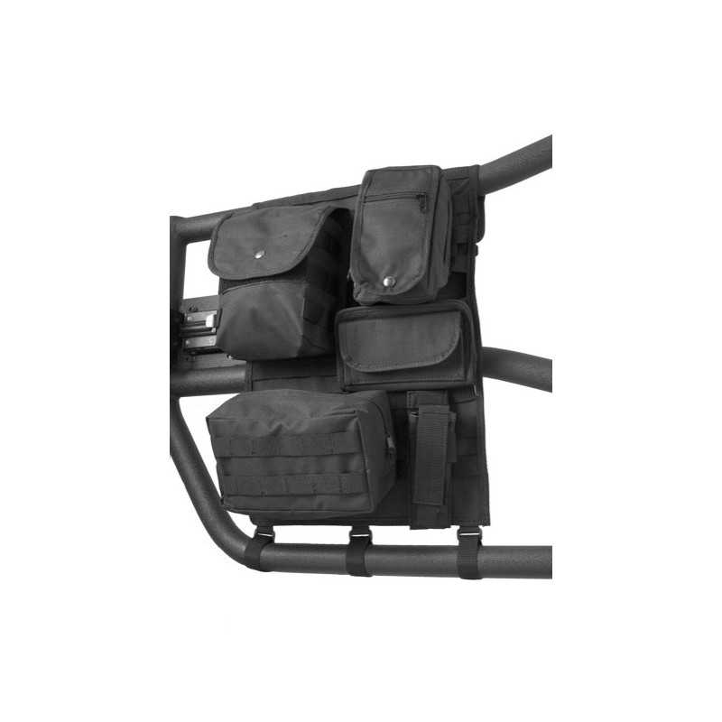 Kit rangement sur porte tube Jeep Wrangler JK & TJ