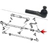 Rotule de direction sortie boitier Jeep Cherokee XJ 52000608