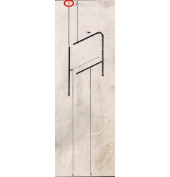 Joint guide glace porte AV JEEP CJ7 - Wrangler YJ J8134851