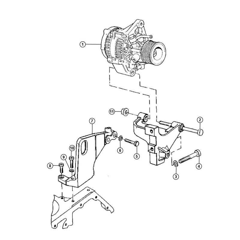Alternateur E/STD 2.5td JEEP Cherokee XJ