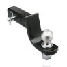 carre & boule attelage US drop 2"